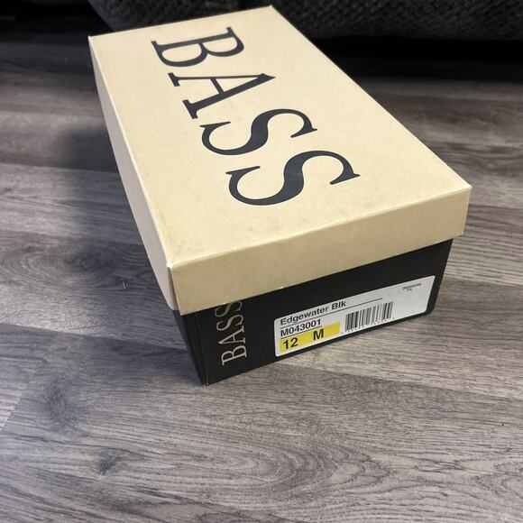 Men’s Bass Loafers With Accent Black Edgewater Size 12 With Box main image 9